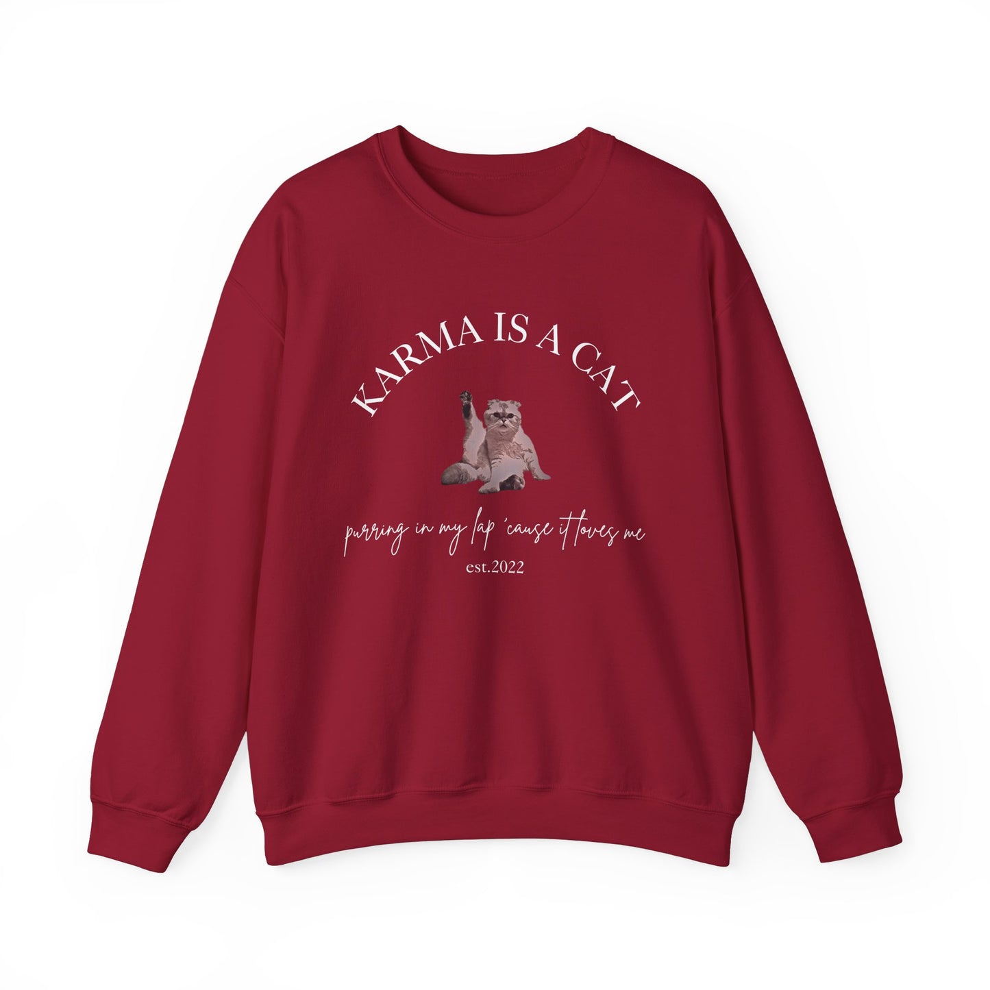 Karma is a Cat - TS Midnights, est. 2022, Sweatshirt