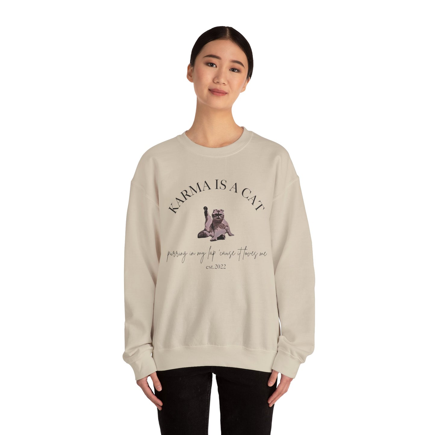 Karma is a Cat - TS Midnights, est. 2022, Sweatshirt