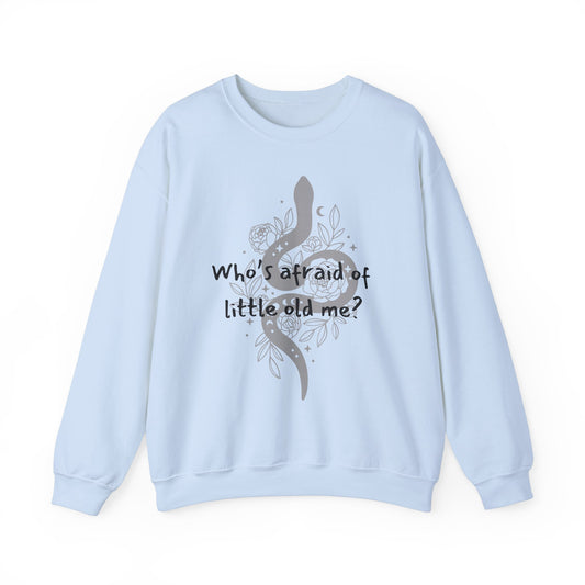 Who's Afraid of Little Old Me? You should be - TS Lyrics, Sweatshirt