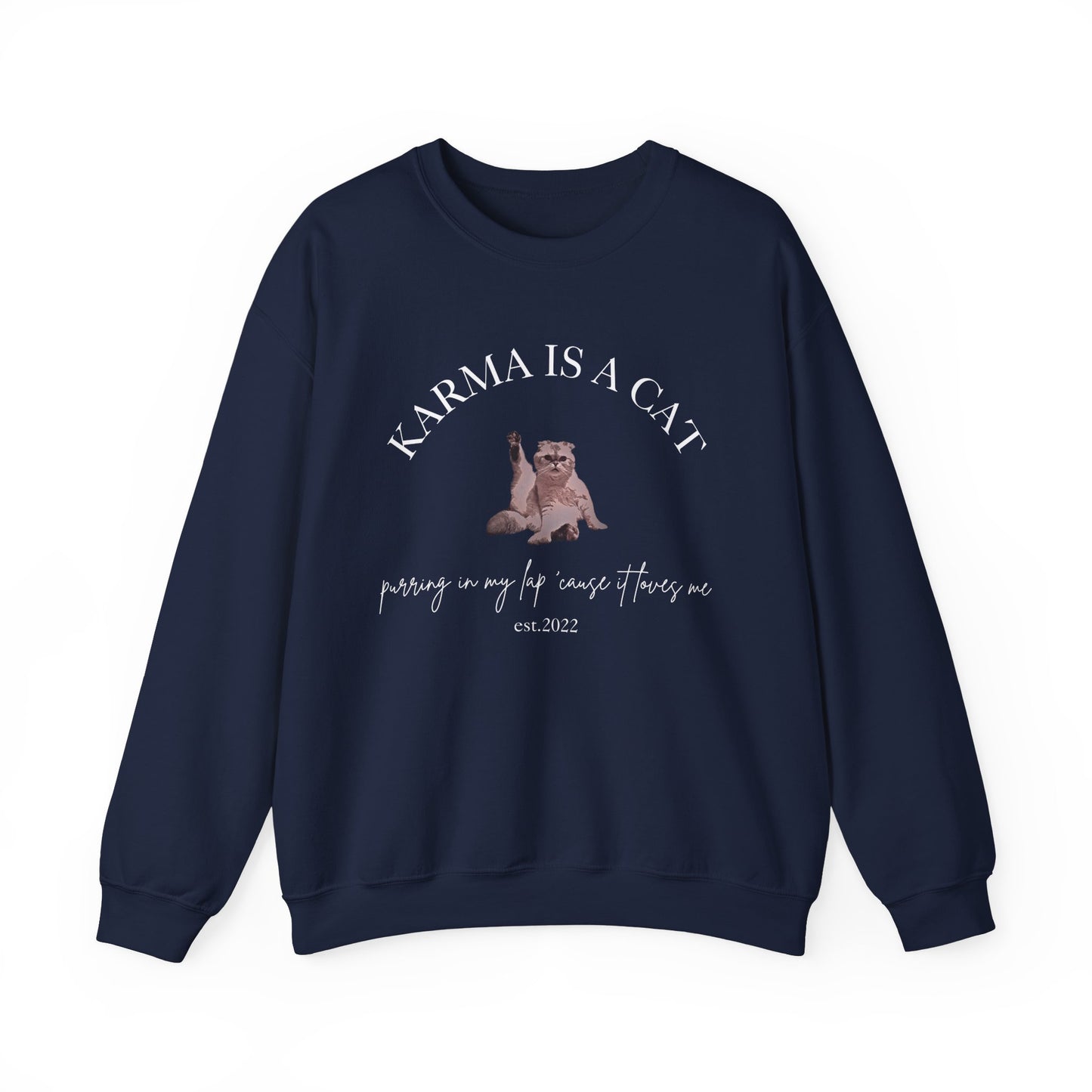 Karma is a Cat - TS Midnights, est. 2022, Sweatshirt