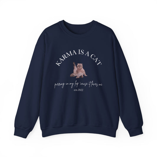 Karma is a Cat - TS Midnights, est. 2022, Sweatshirt