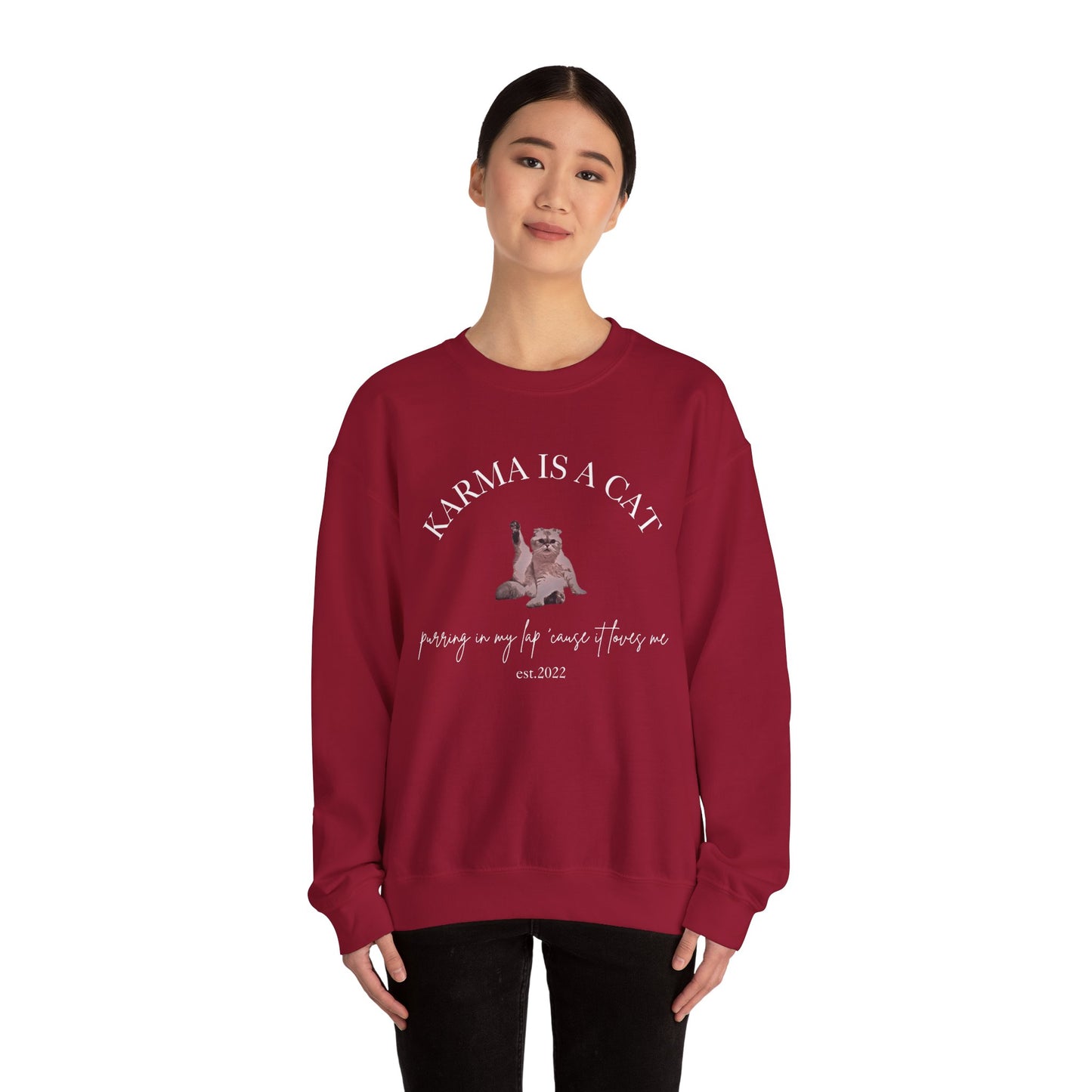 Karma is a Cat - TS Midnights, est. 2022, Sweatshirt