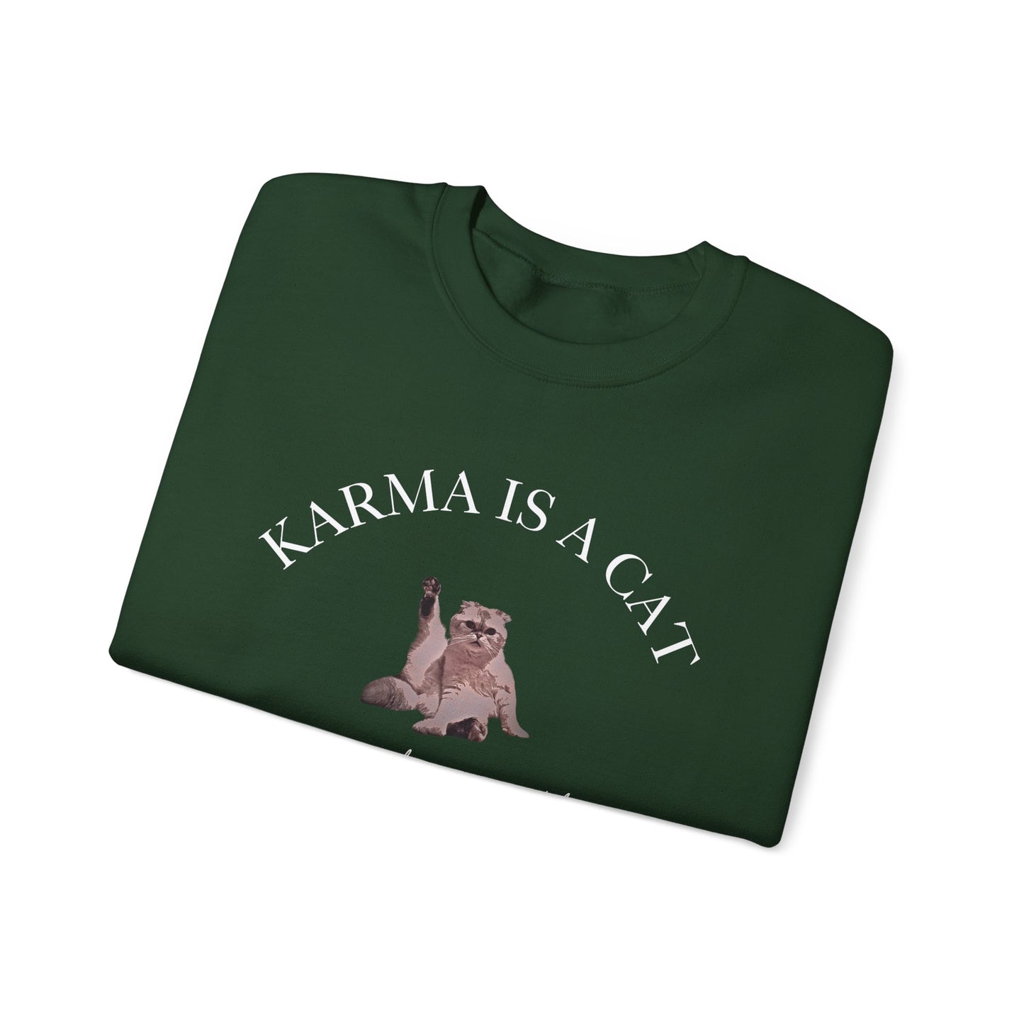 Karma is a Cat - TS Midnights, est. 2022, Sweatshirt