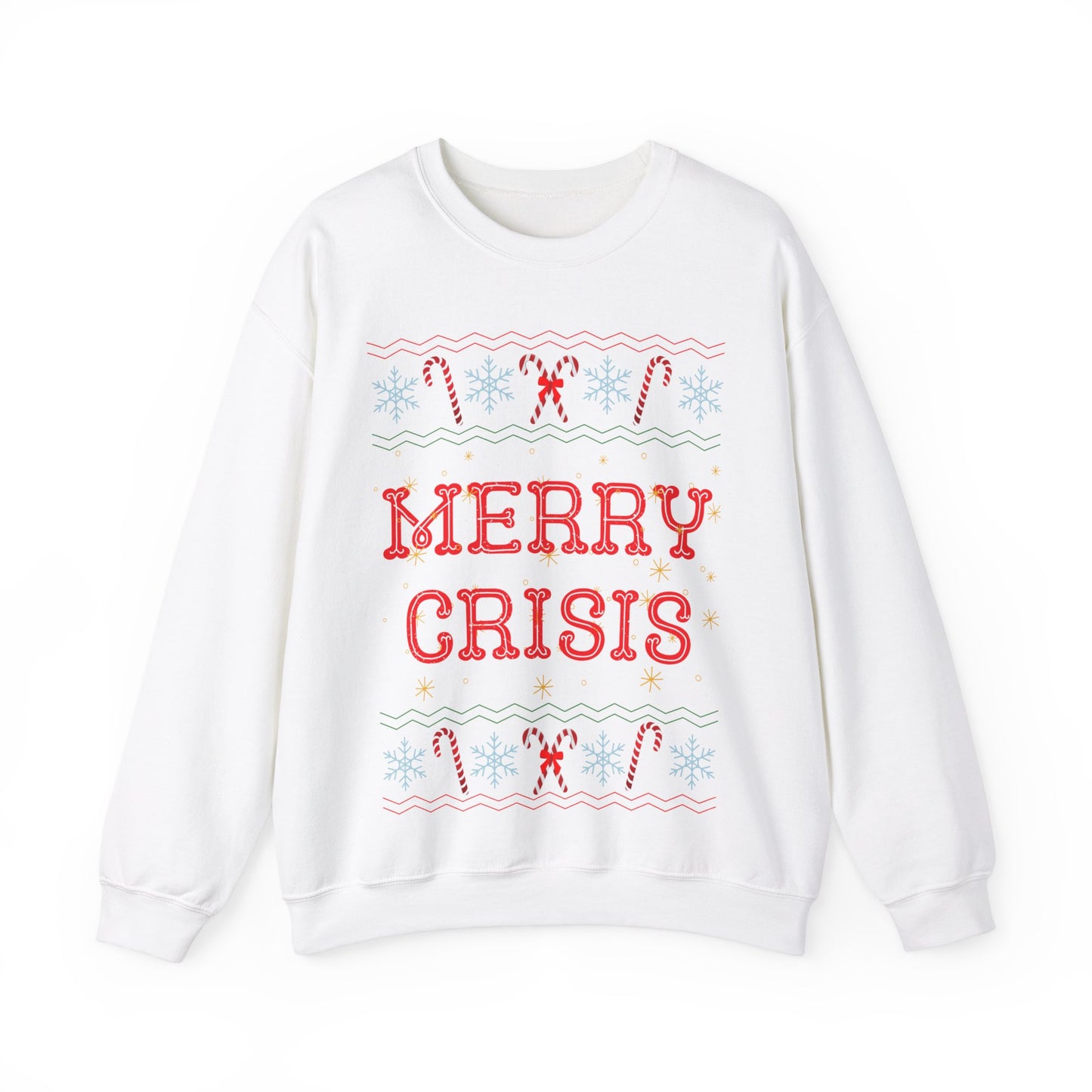 Merry Crisis, Christmas Sweatshirt