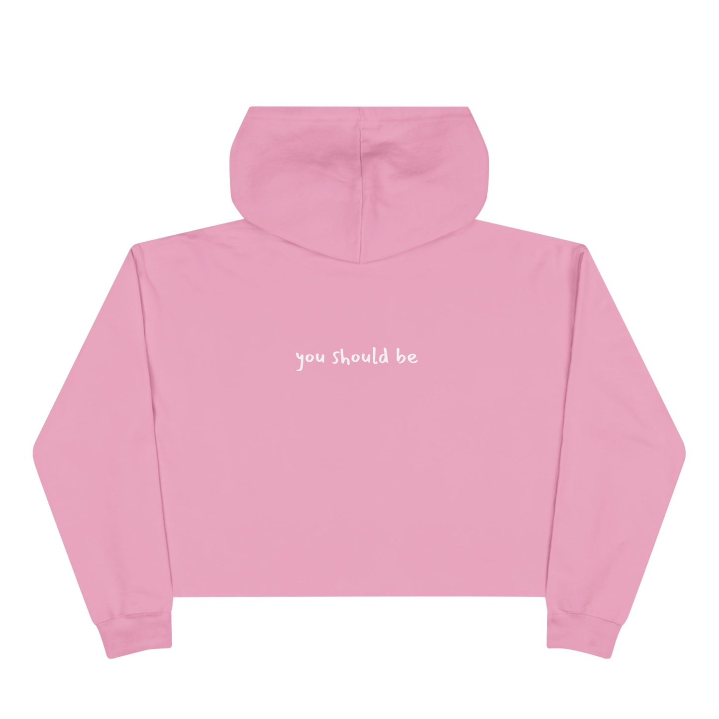 Who's Afraid of Little Old Me? You should be - TS Lyrics, Crop Hoodie