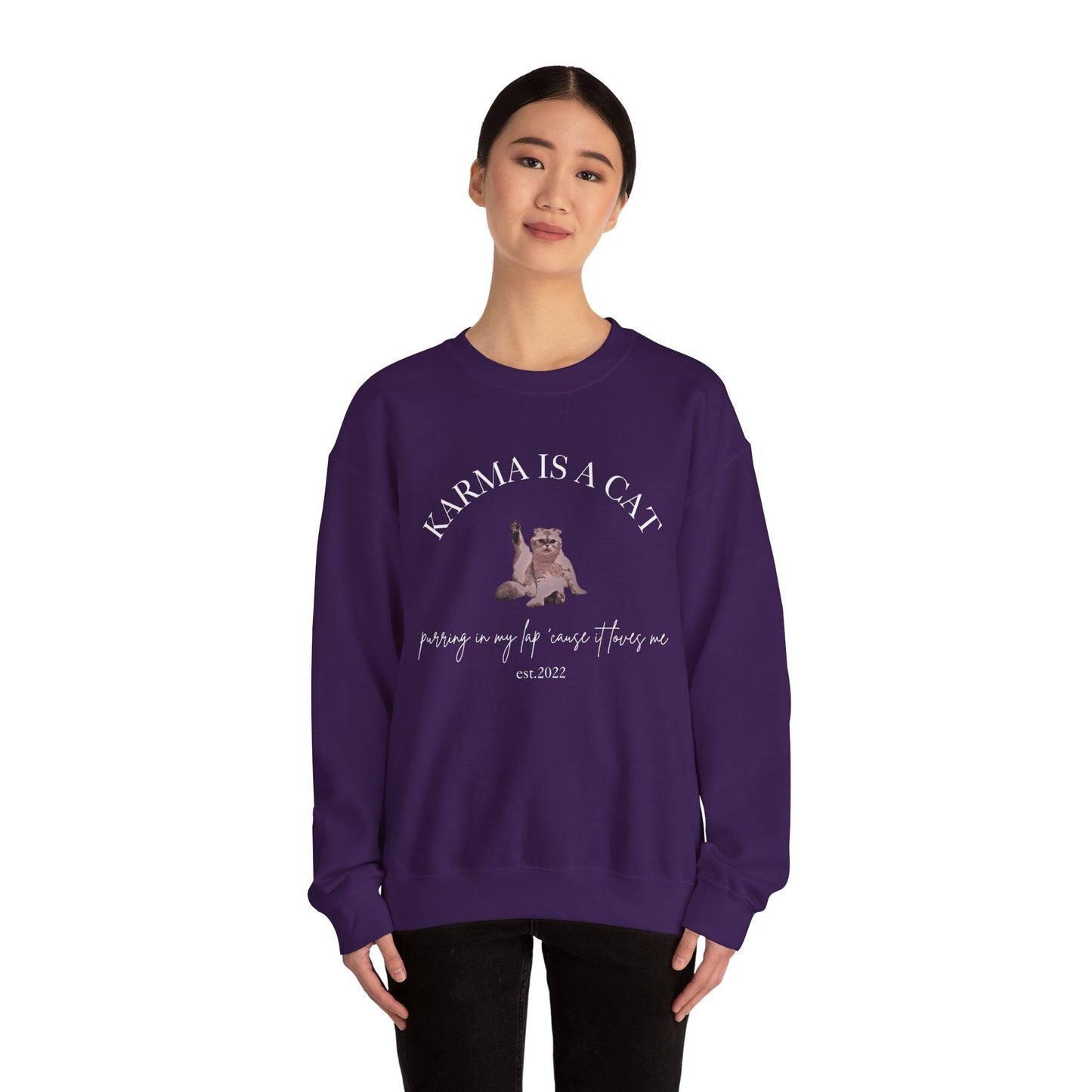 Karma is a Cat - TS Midnights, est. 2022, Sweatshirt