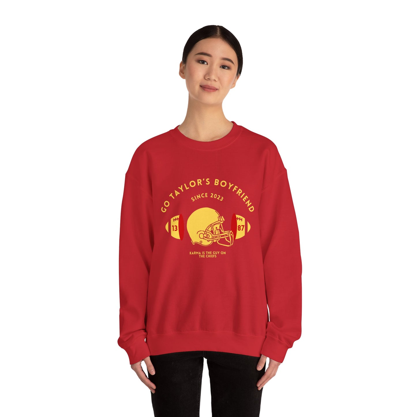 Go Taylor's Boyfriend Crewneck Sweatshirt