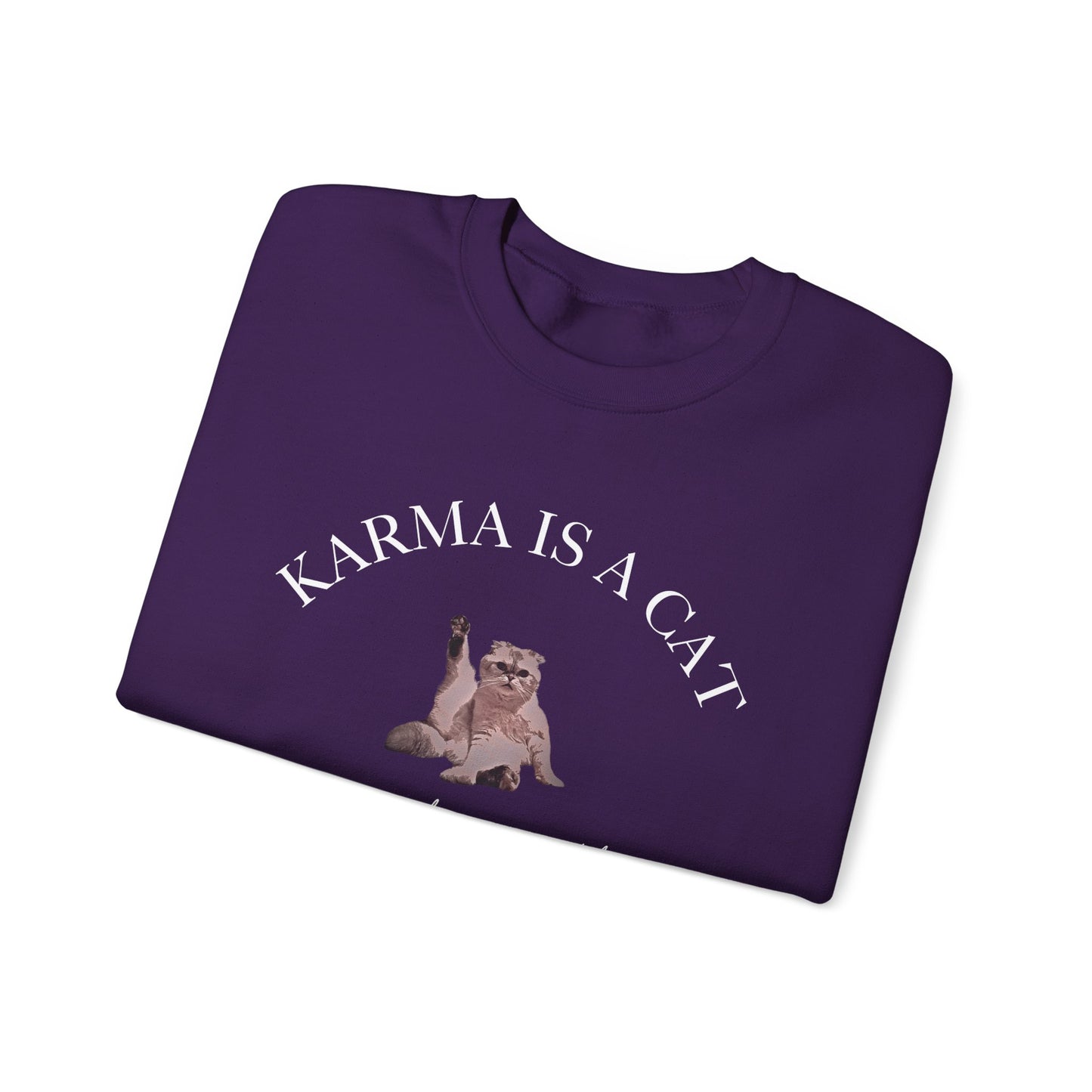 Karma is a Cat - TS Midnights, est. 2022, Sweatshirt