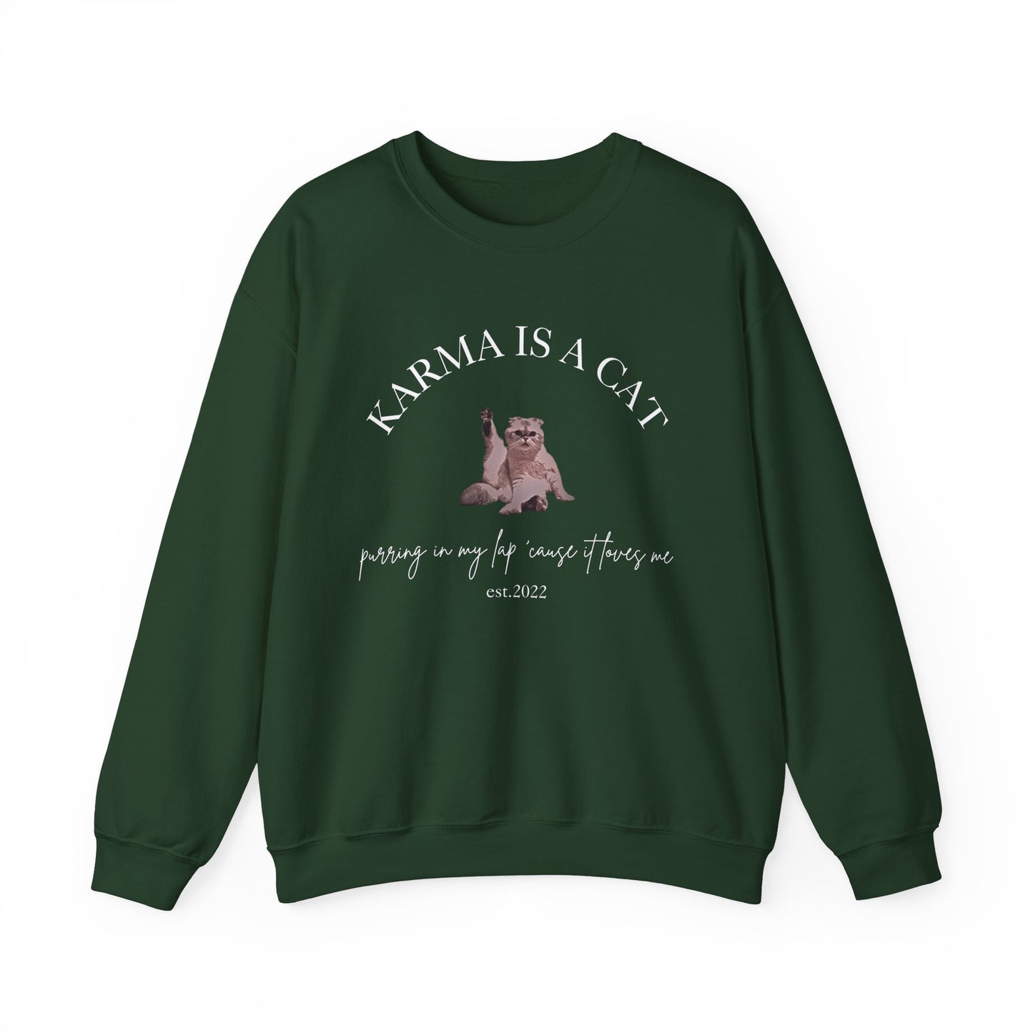 Karma is a Cat - TS Midnights, est. 2022, Sweatshirt