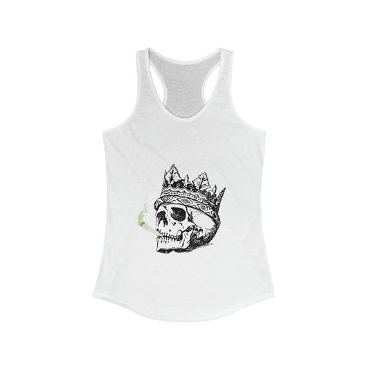 High is the Head That Wears the Crown Racerback Tank