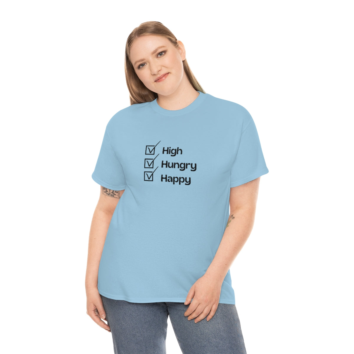 "High, Hungry, Happy" Tee