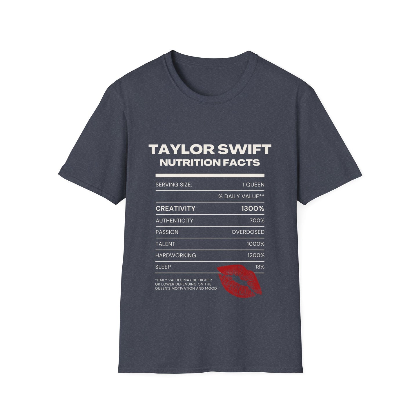 Taylor Swift Nutritional Facts, Tee