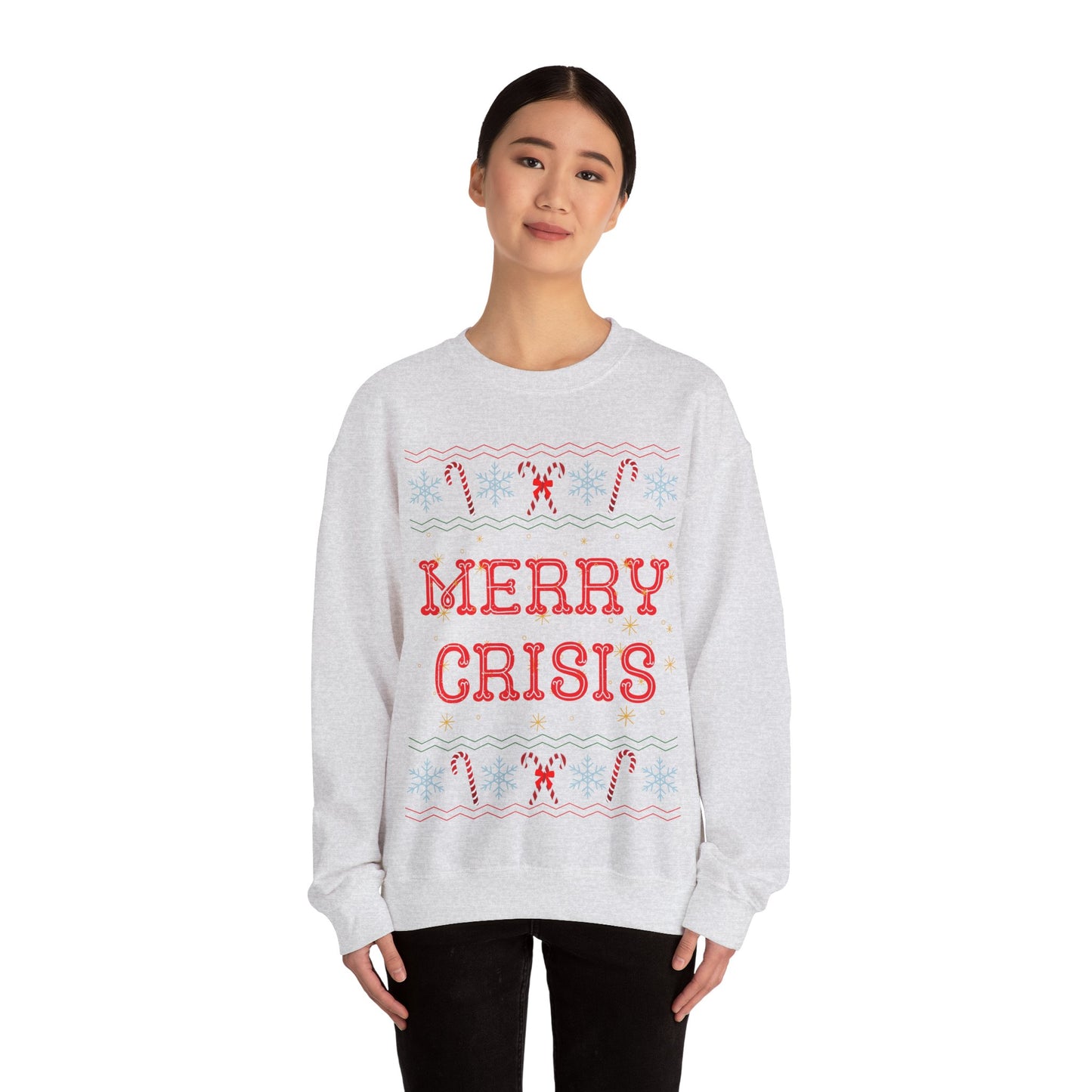 Merry Crisis, Christmas Sweatshirt