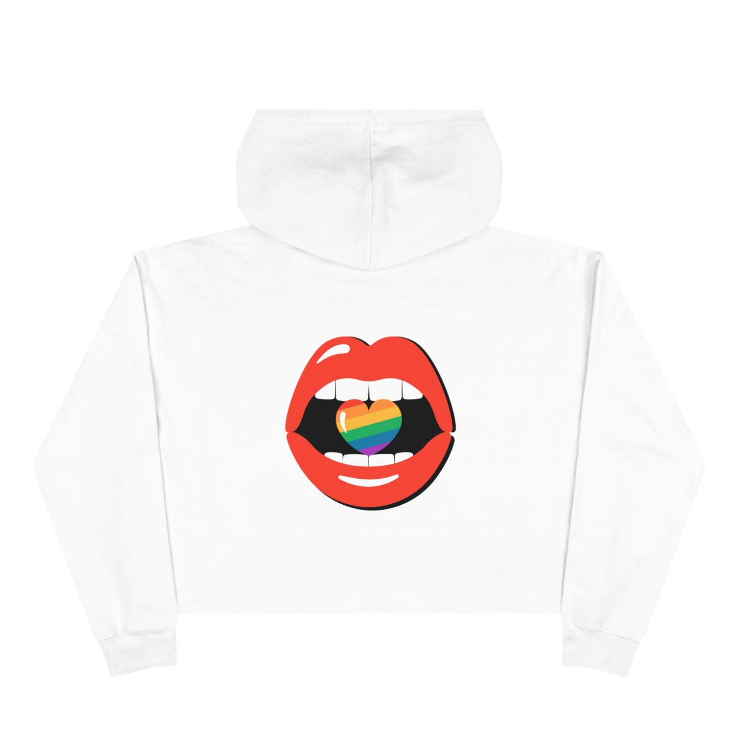 LGBTQ+ Crop Hoodie