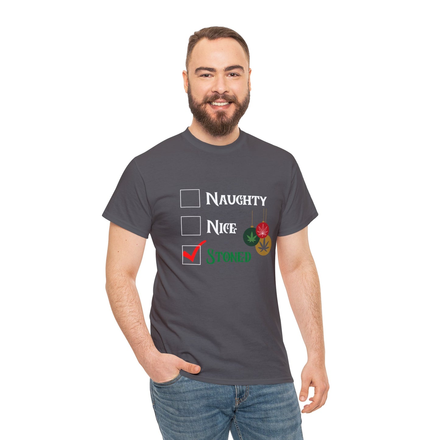 "Naughty, Nice, Stoned", Tee