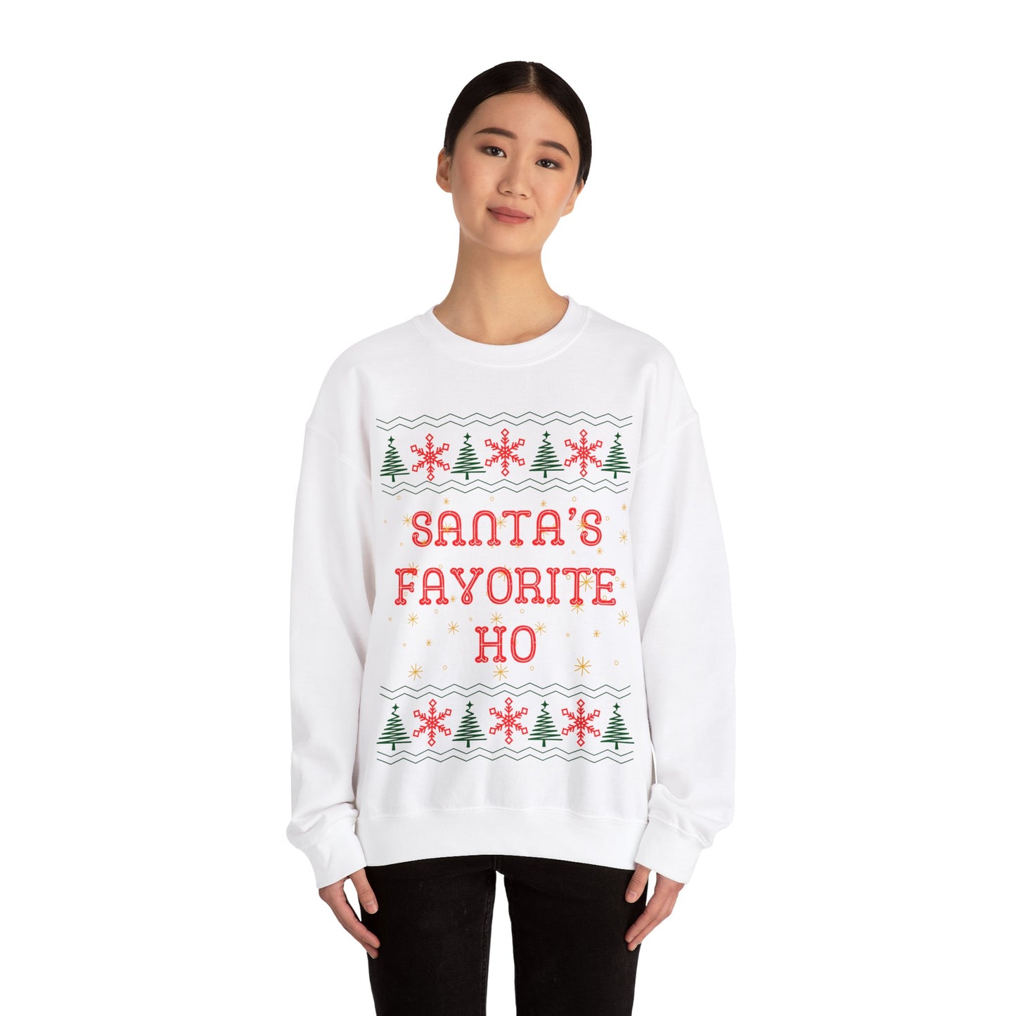 Santa's Favorite Ho, Christmas Sweatshirt