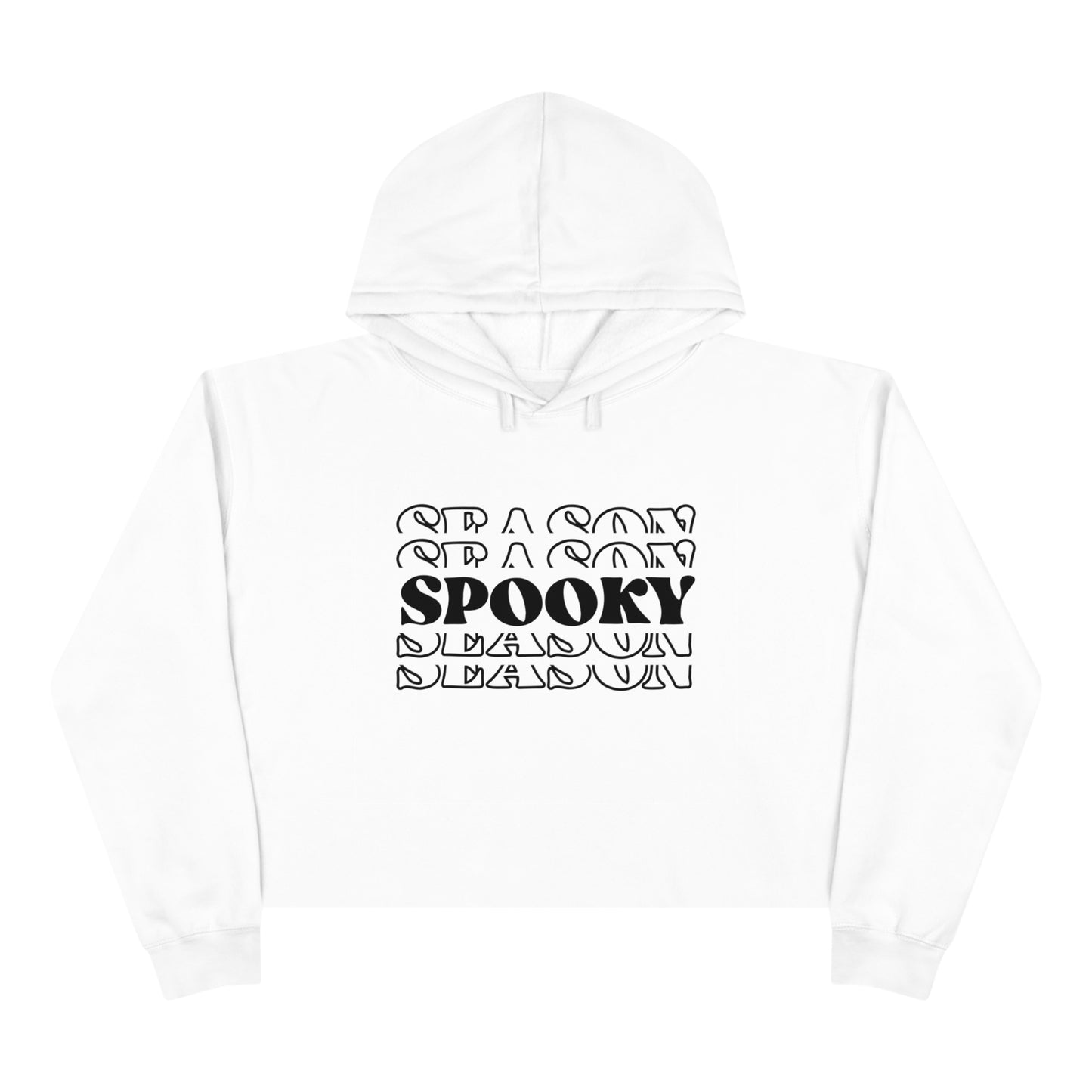 Spooky Season, Crop Hoodie