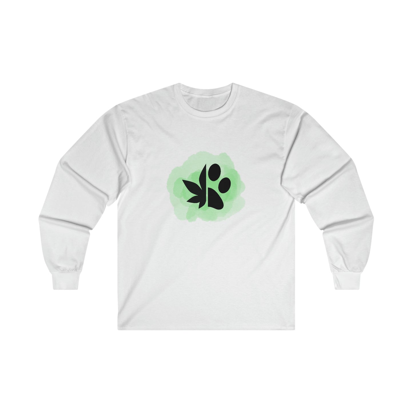 Dope Dogs Green Smoke Long Sleeve Tee