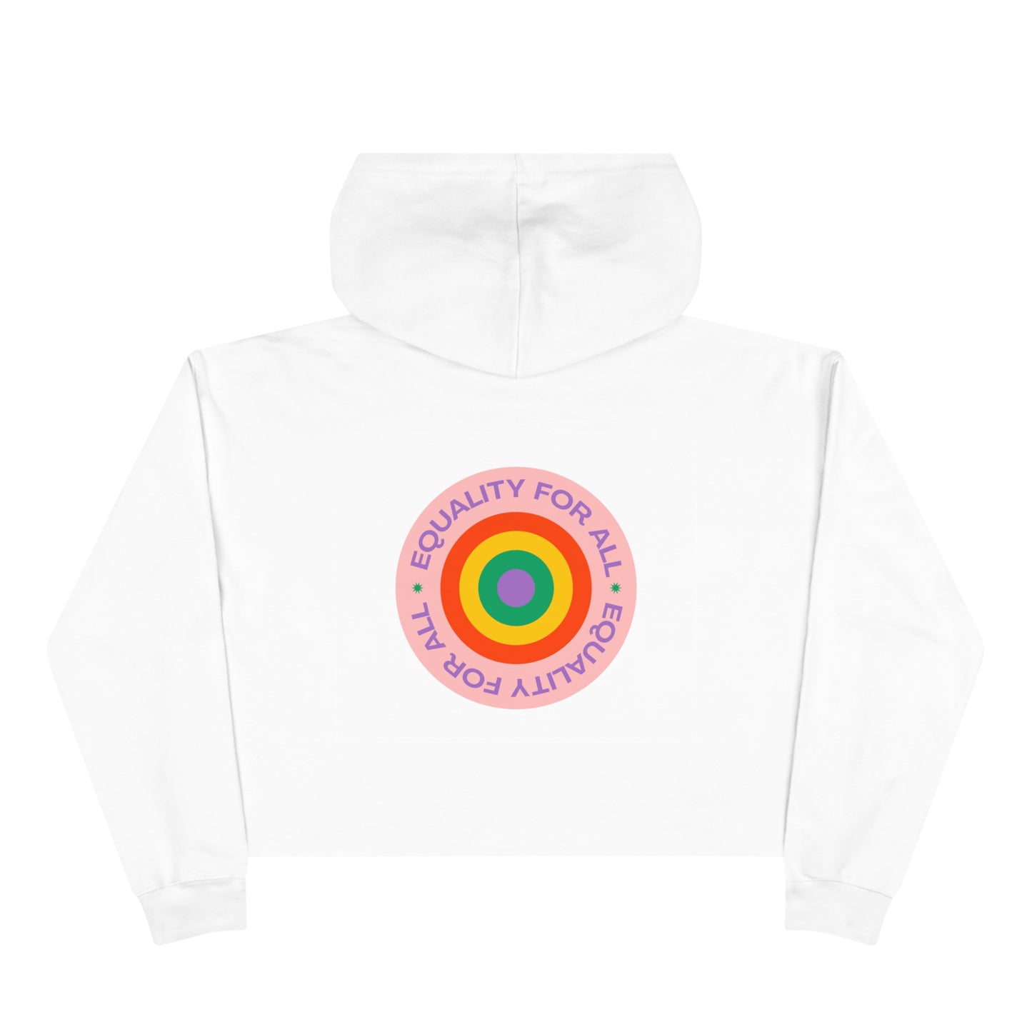 "Equality For All", Crop Hoodie