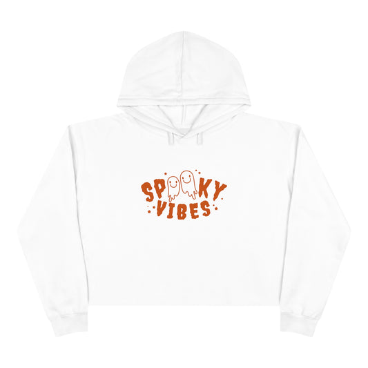 Spooky Vibes, Crop Hoodie