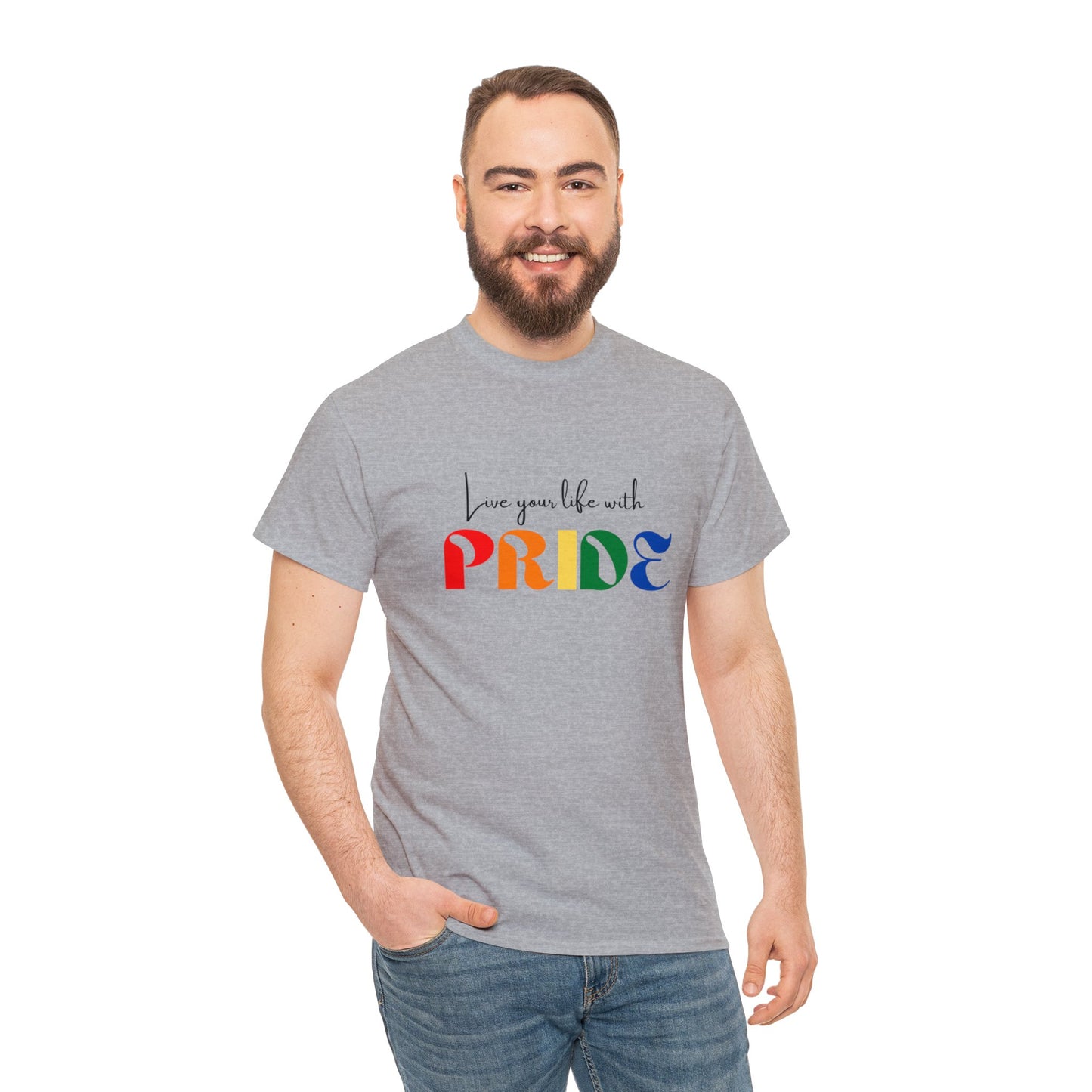 "Live your life with pride", Tee