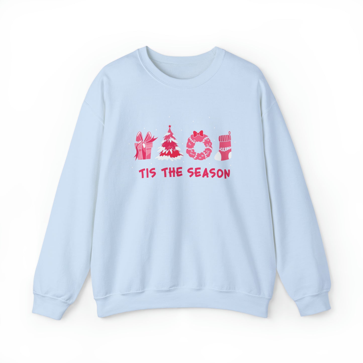 "'Tis The Season" Pink Christmas, Sweatshirt