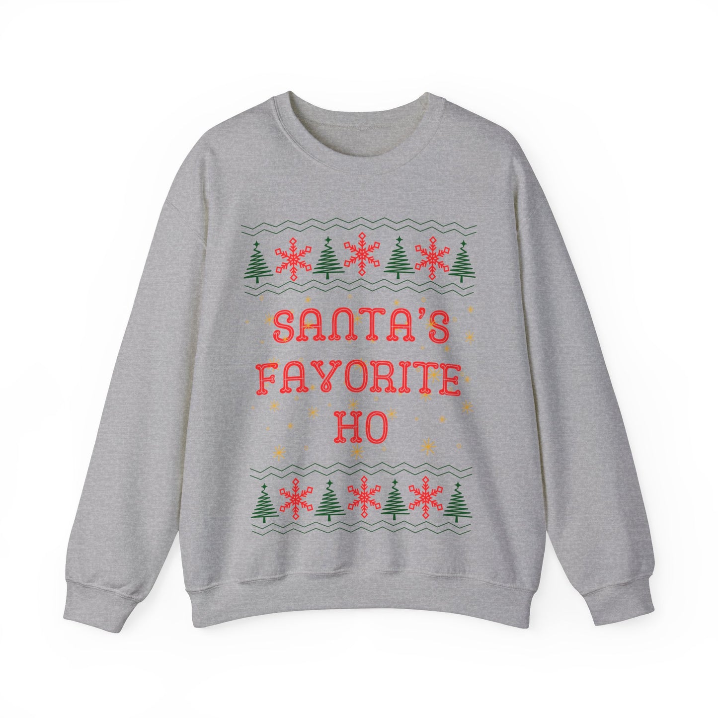 Santa's Favorite Ho, Christmas Sweatshirt