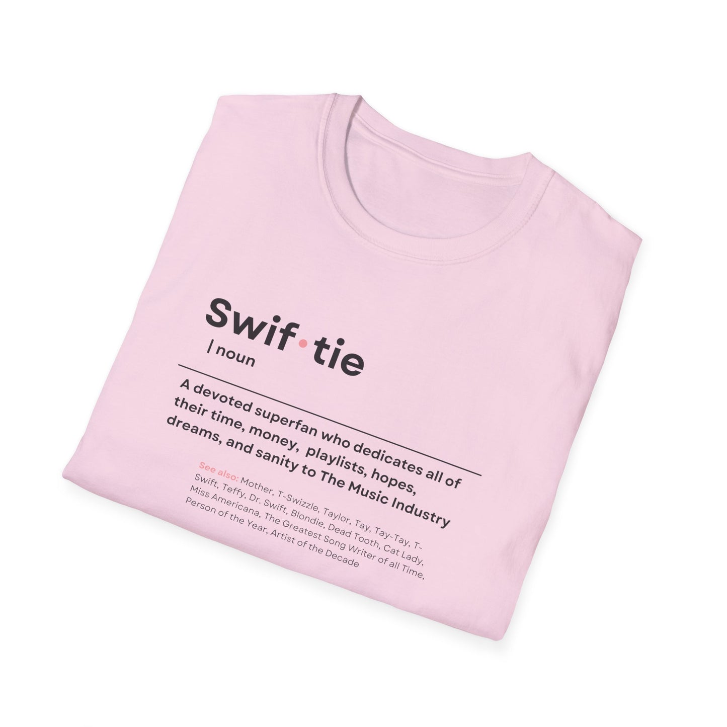 "Swif-tie" Definition, Tee