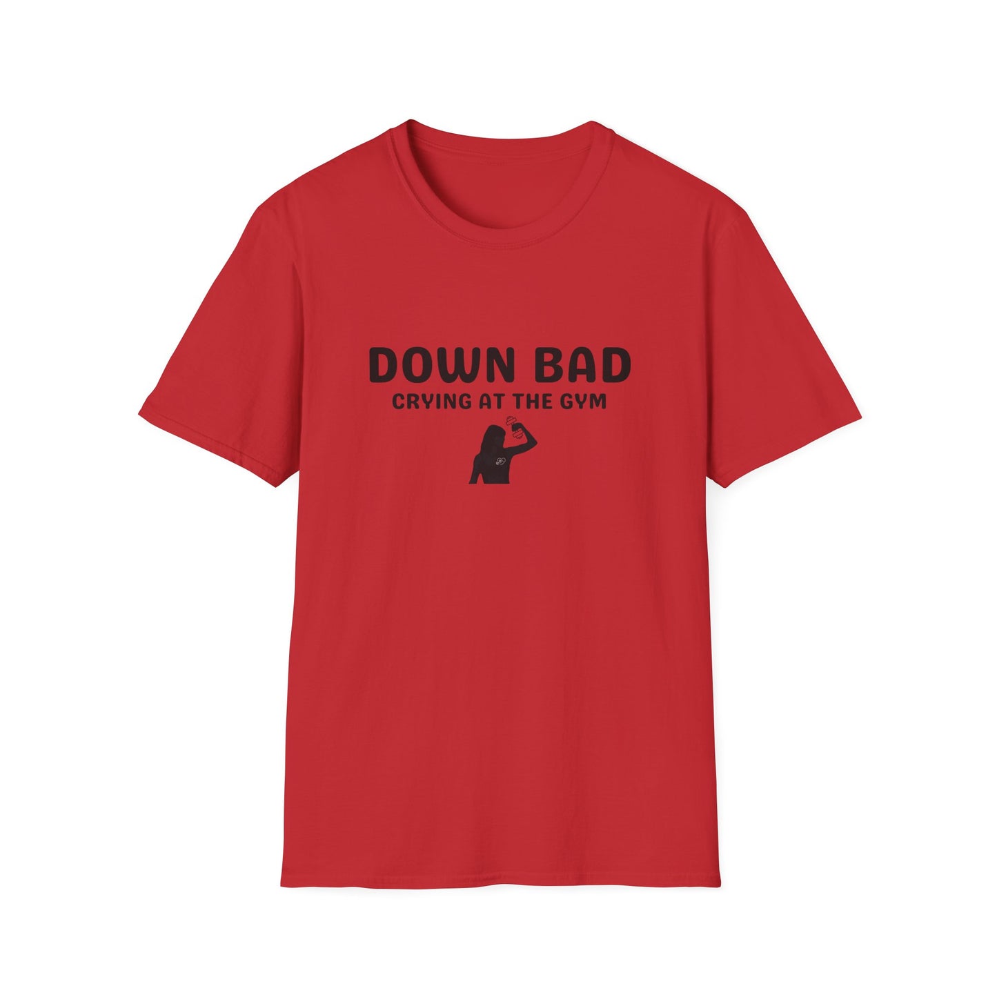 Down Bad Crying at the Gym, TS Lyrics, Tee