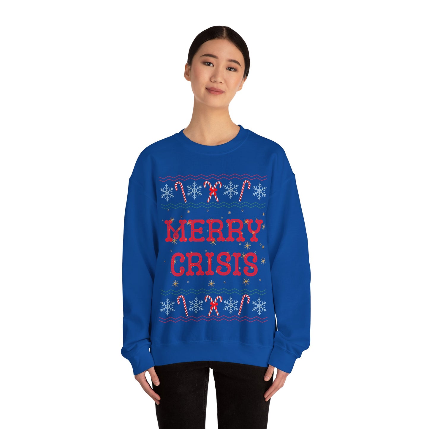 Merry Crisis, Christmas Sweatshirt