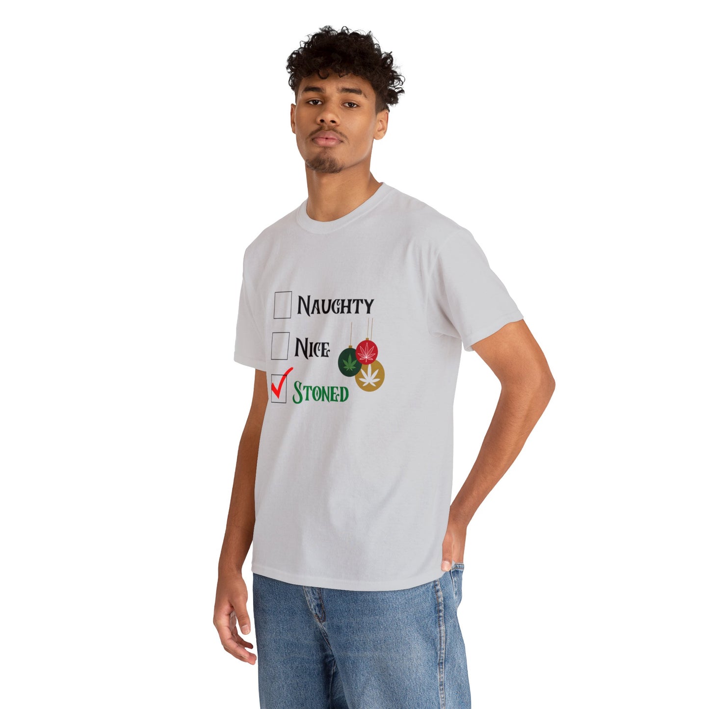 "Naughty, Nice, Stoned", Tee