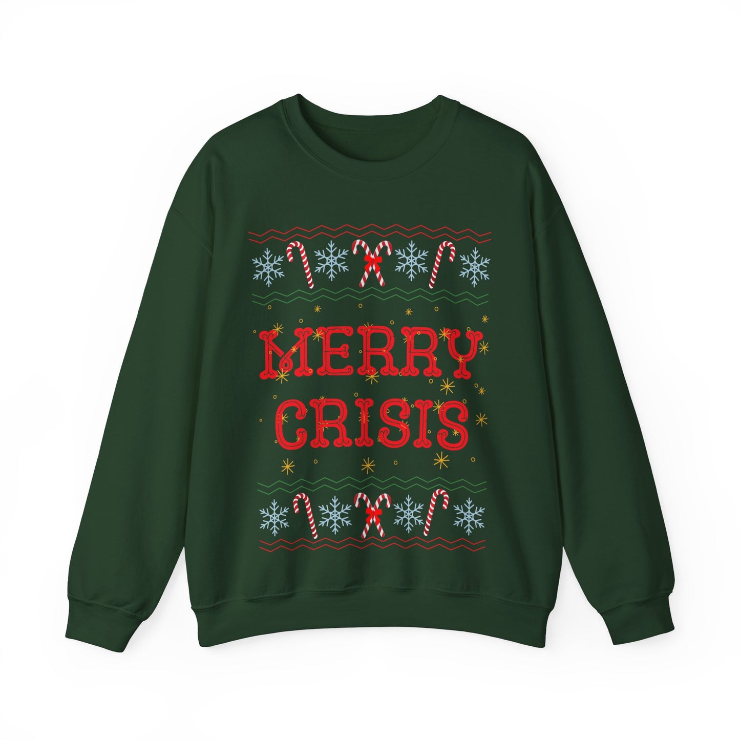 Merry Crisis, Christmas Sweatshirt