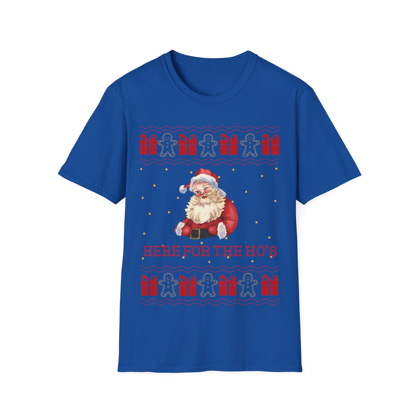 Here For The Ho's, Christmas Tee