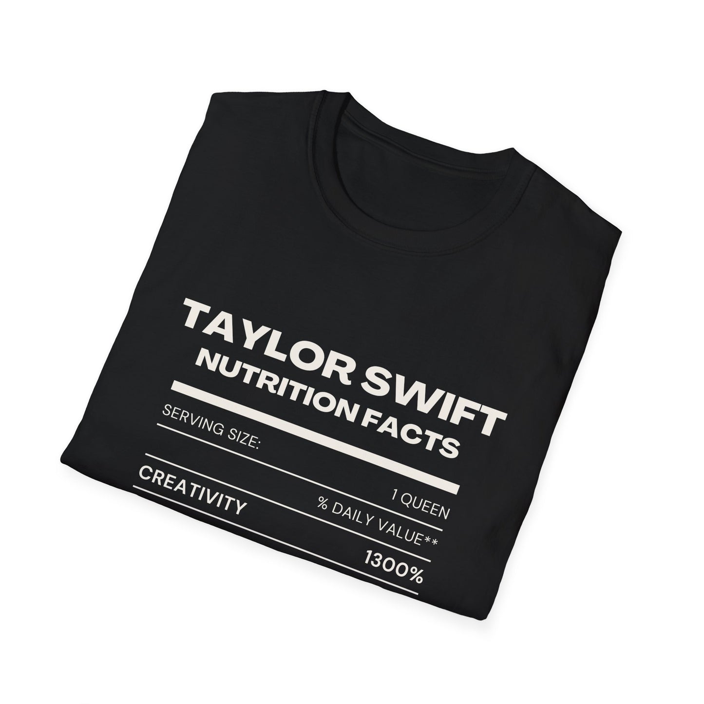 Taylor Swift Nutritional Facts, Tee