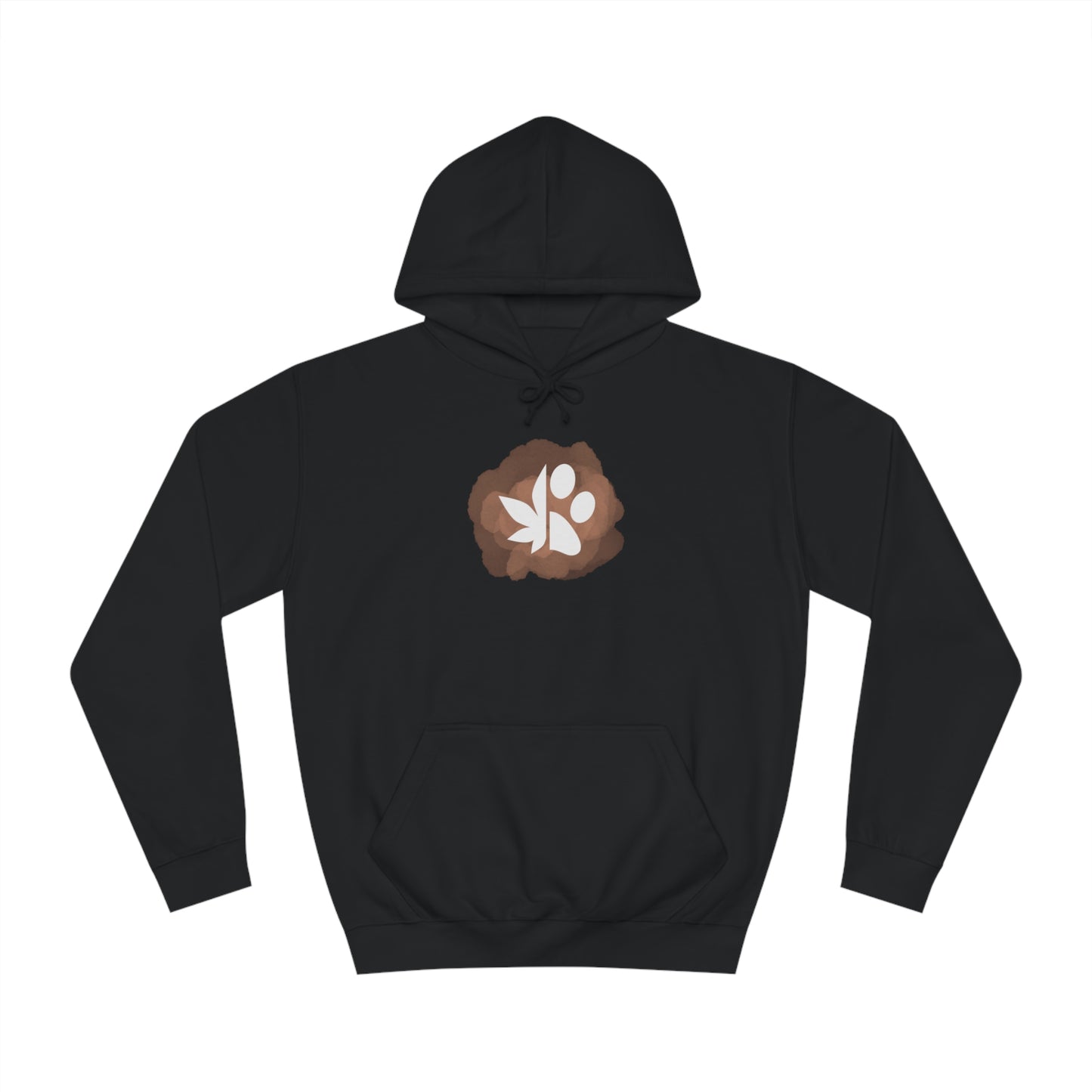 Dope Dogs Tan Smoke Hoodie