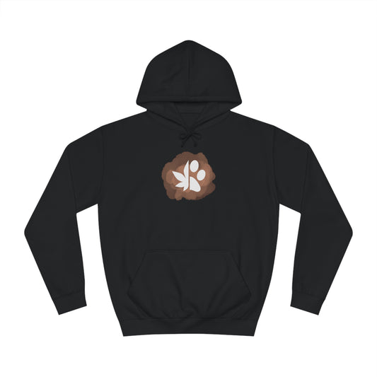 Dope Dogs Tan Smoke Hoodie