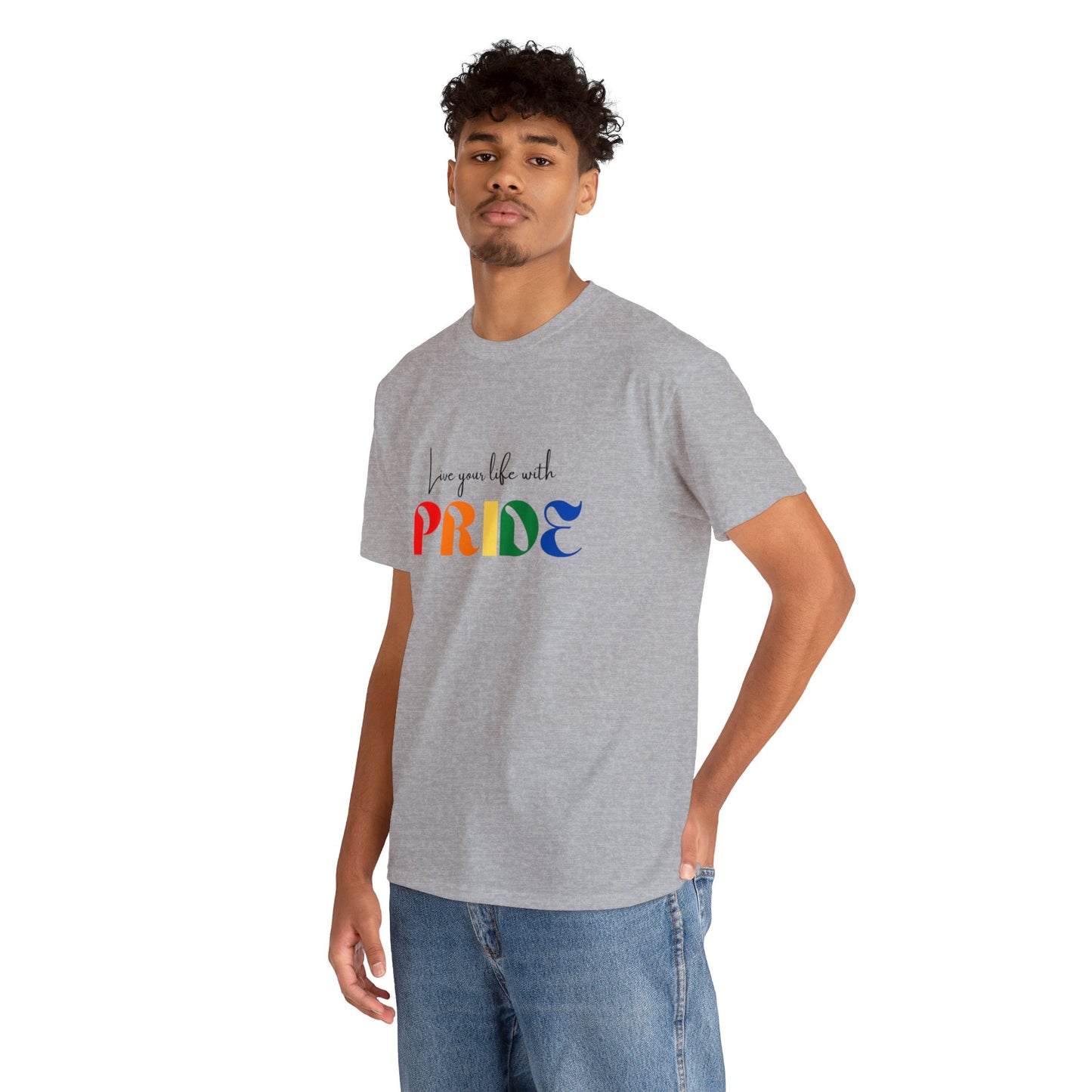 "Live your life with pride", Tee