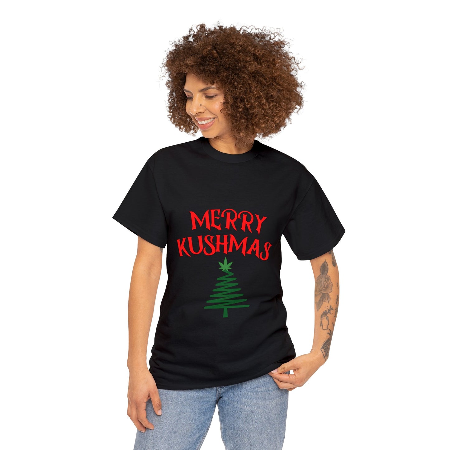 "Merry Kushmas" Tree, Tee