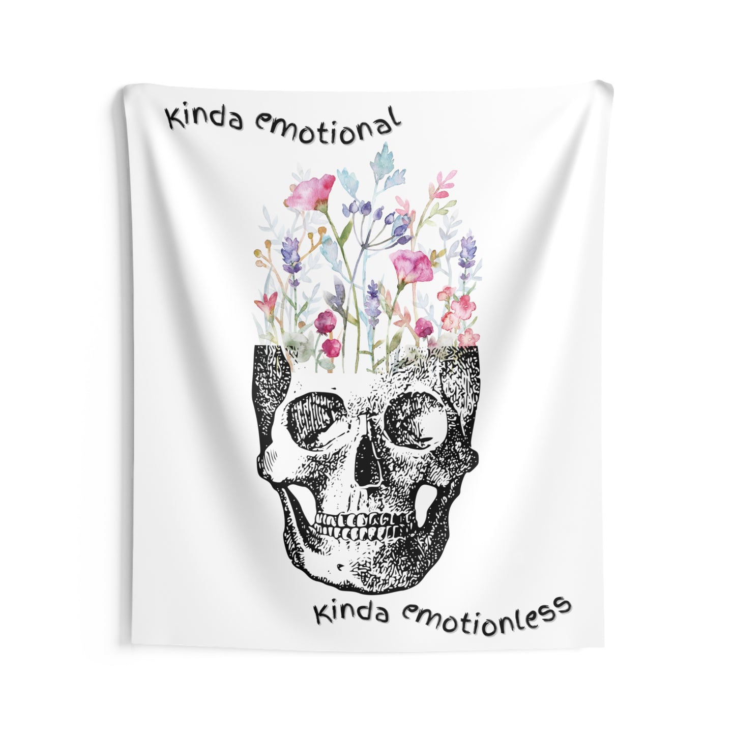 Kinda Emotional, Kinda Emotionless, Wall Tapestry