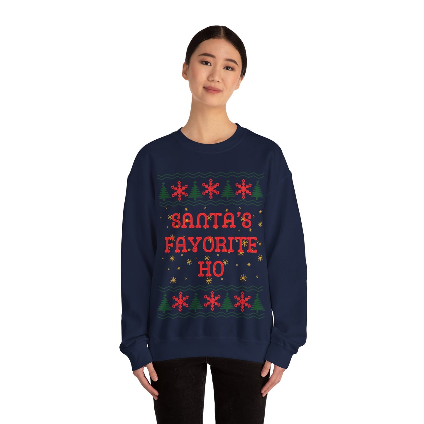 Santa's Favorite Ho, Christmas Sweatshirt