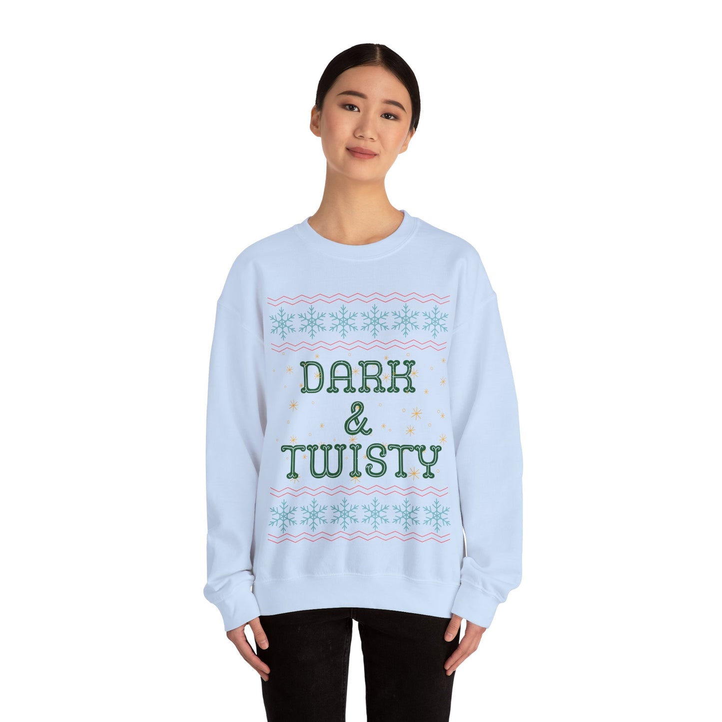 Dark & Twisty, Christmas Sweatshirt