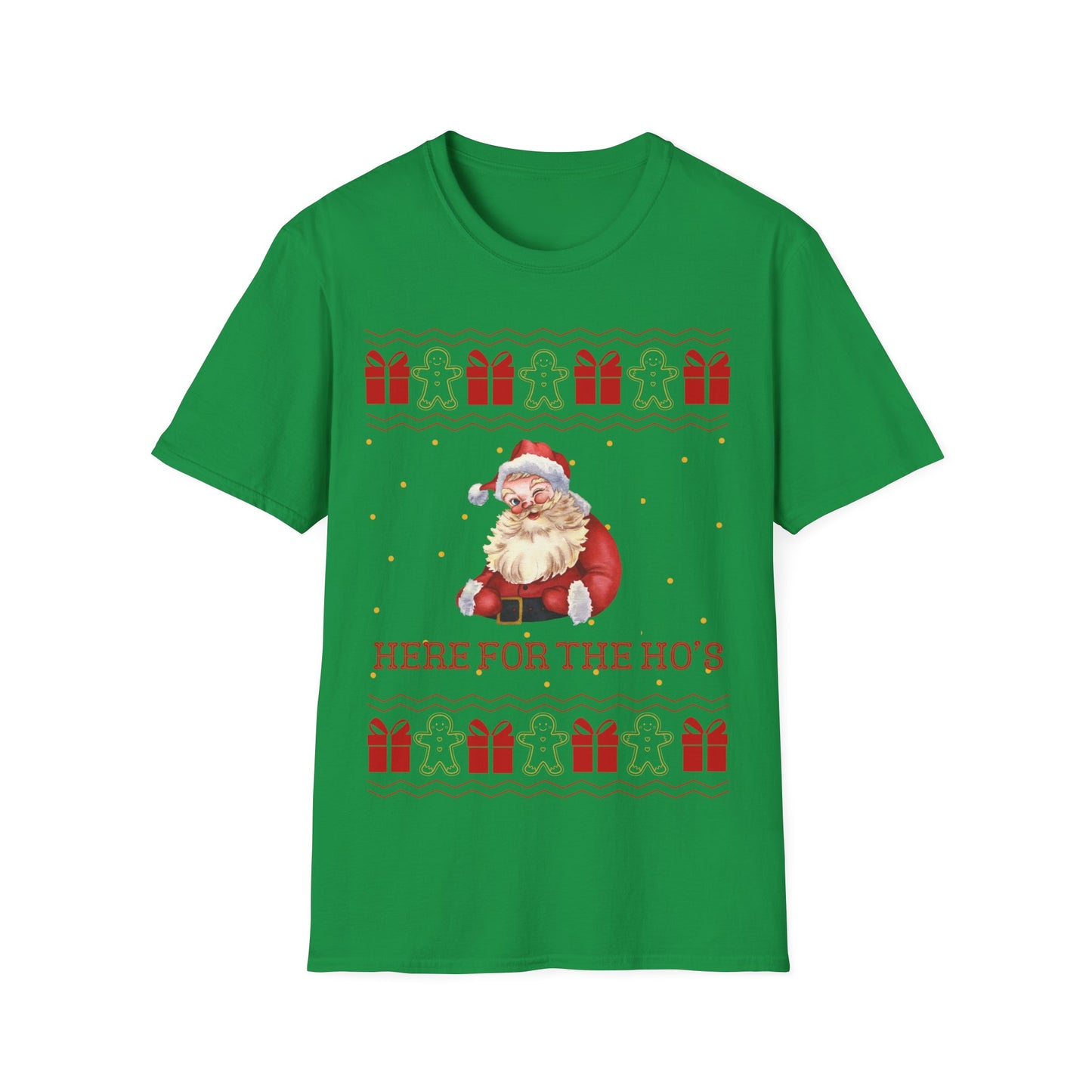 Here For The Ho's, Christmas Tee