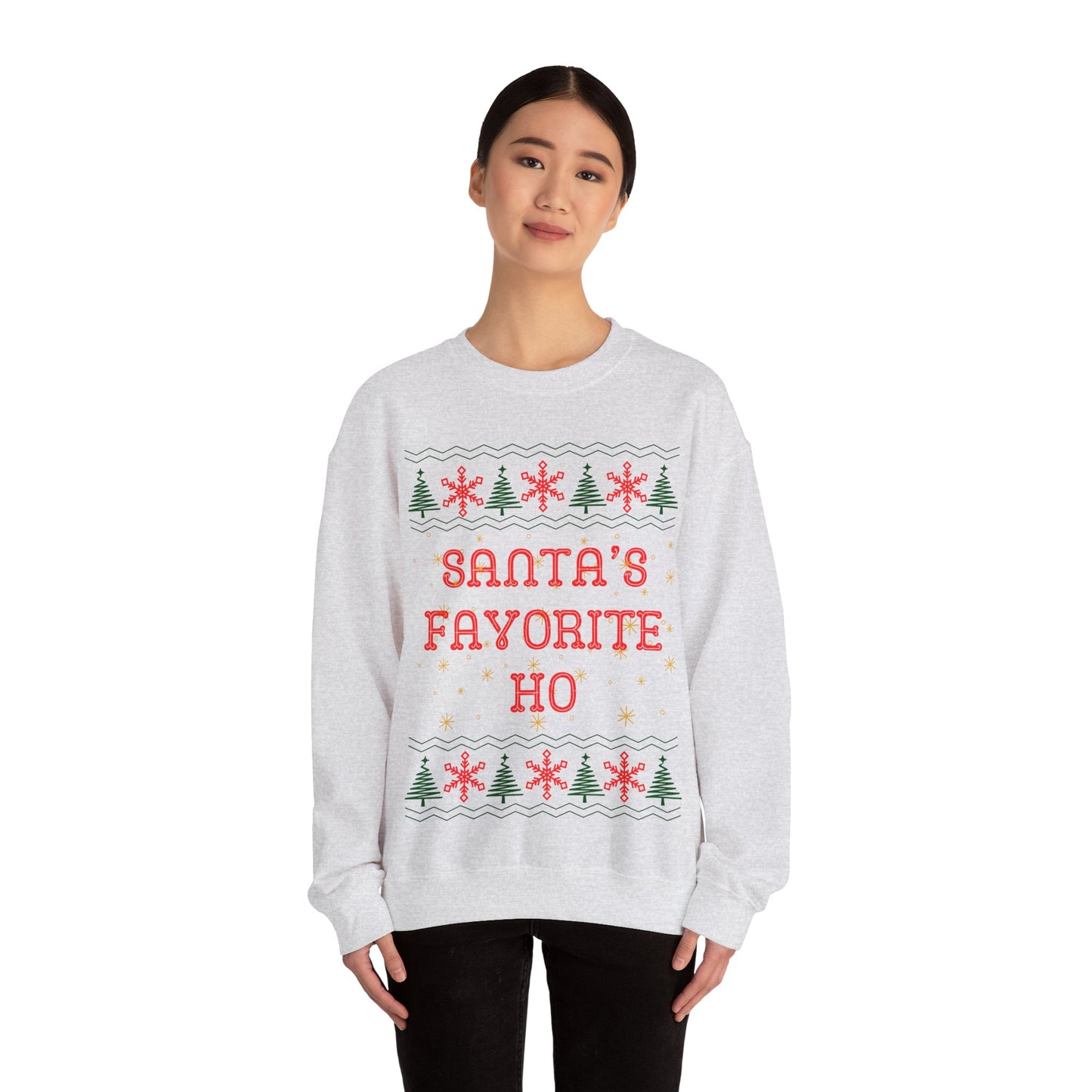 Santa's Favorite Ho, Christmas Sweatshirt