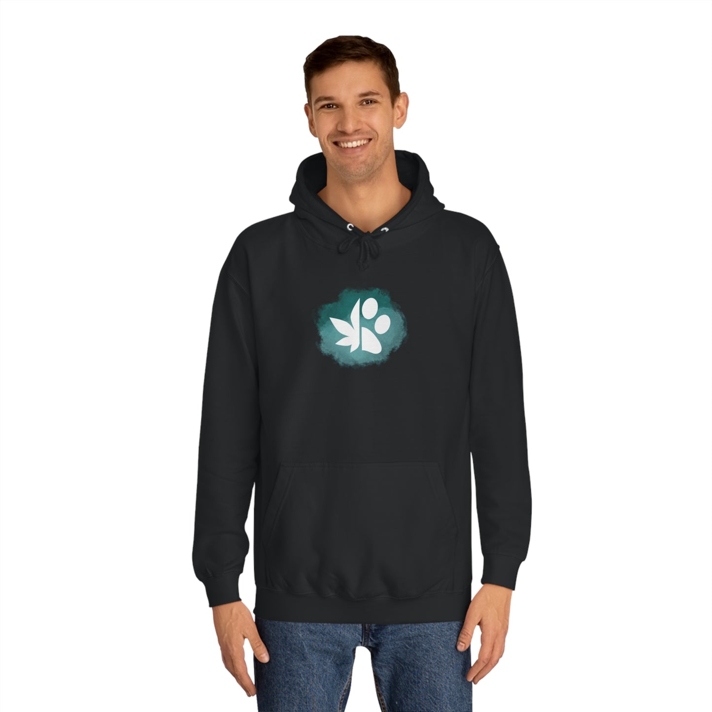 Dope Dogs Teal Smoke Hoodie