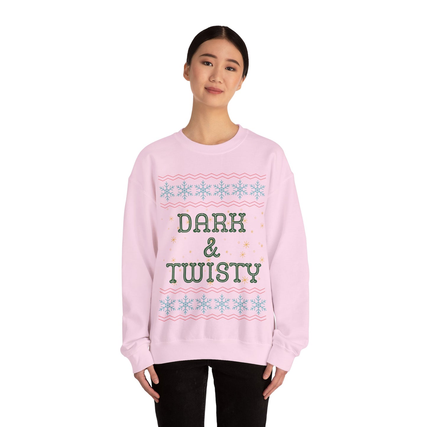 Dark & Twisty, Christmas Sweatshirt