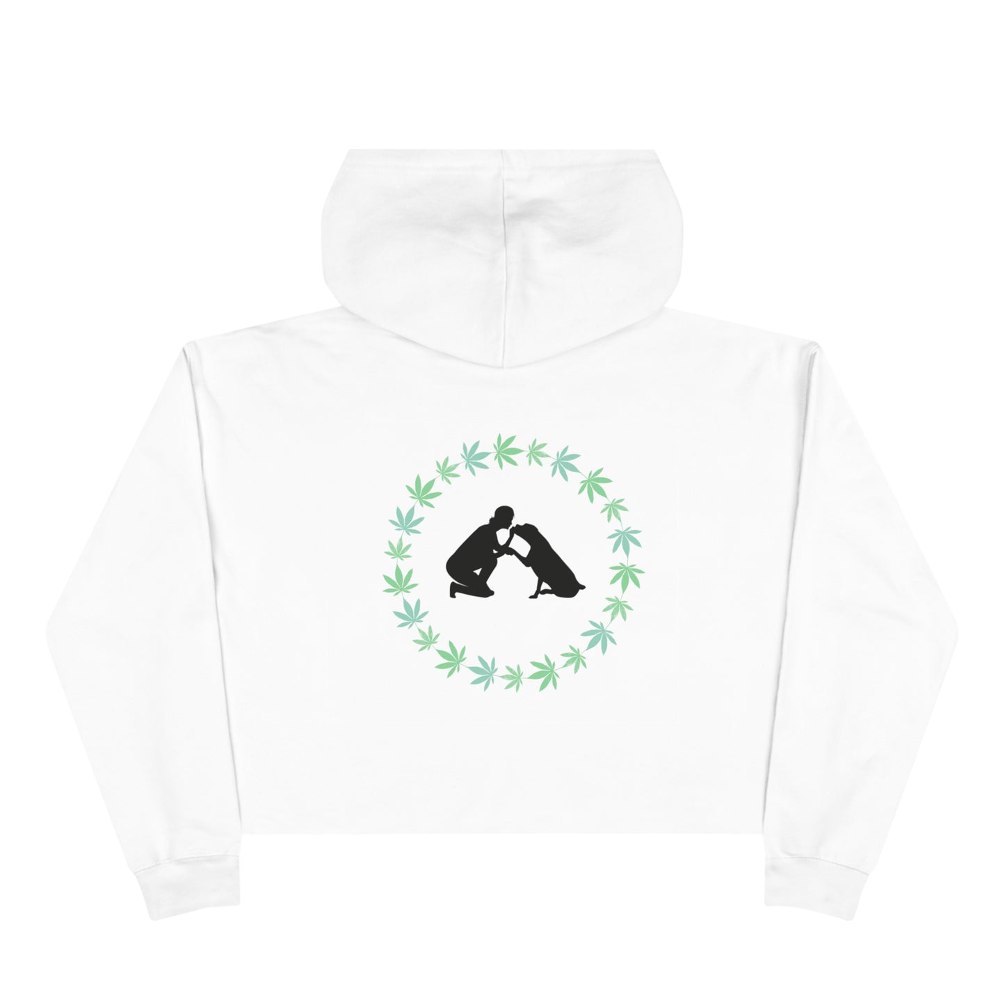 Puppy Love Crop Hoodie