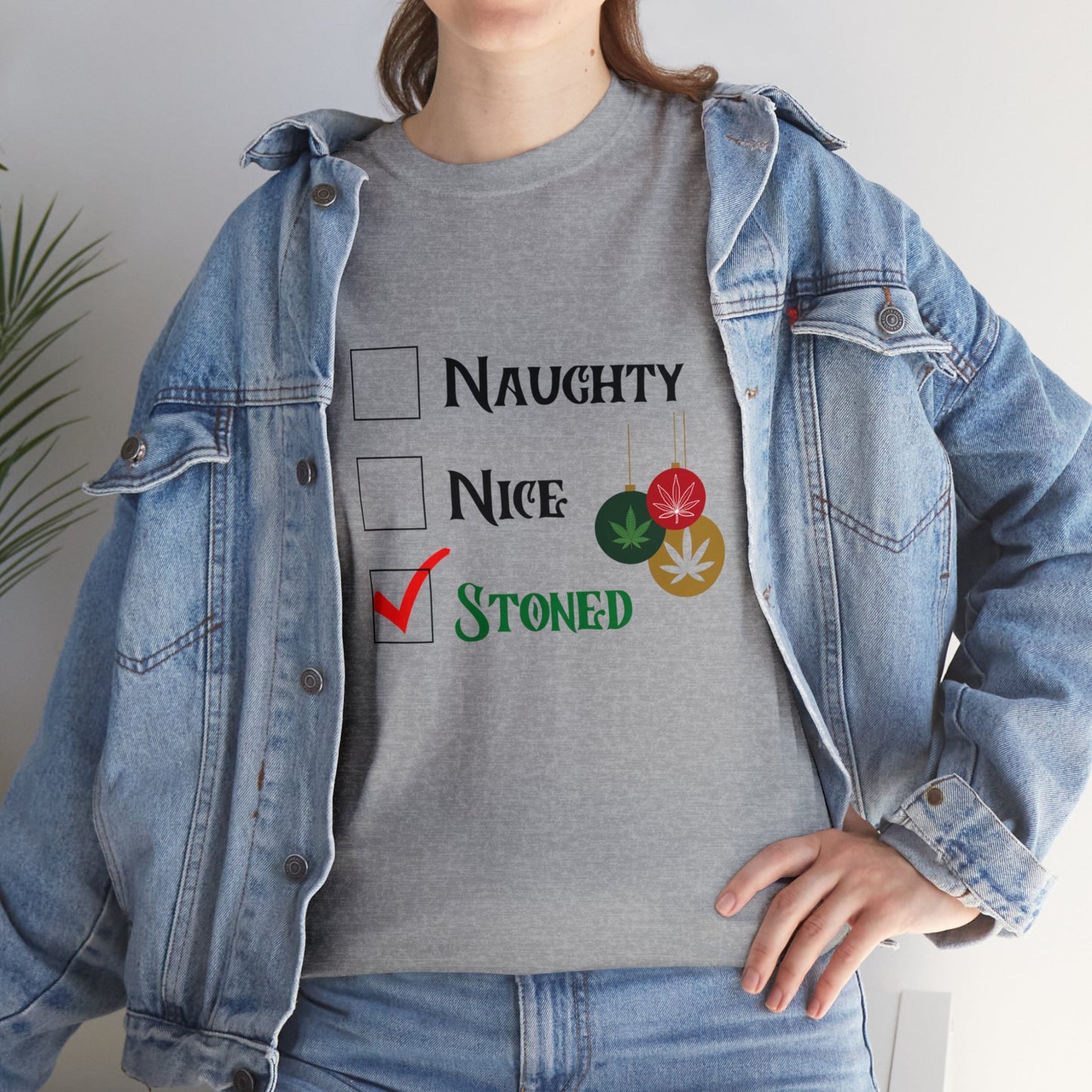 "Naughty, Nice, Stoned", Tee