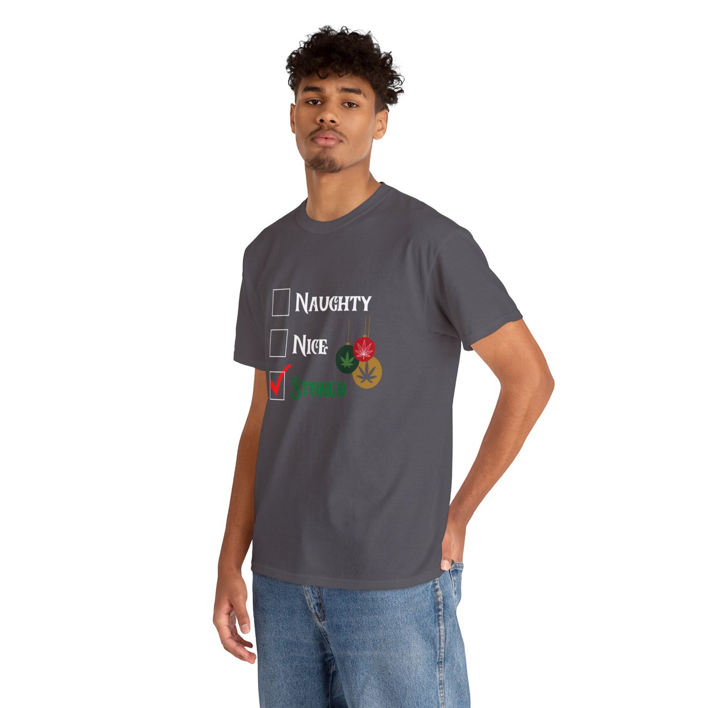 "Naughty, Nice, Stoned", Tee