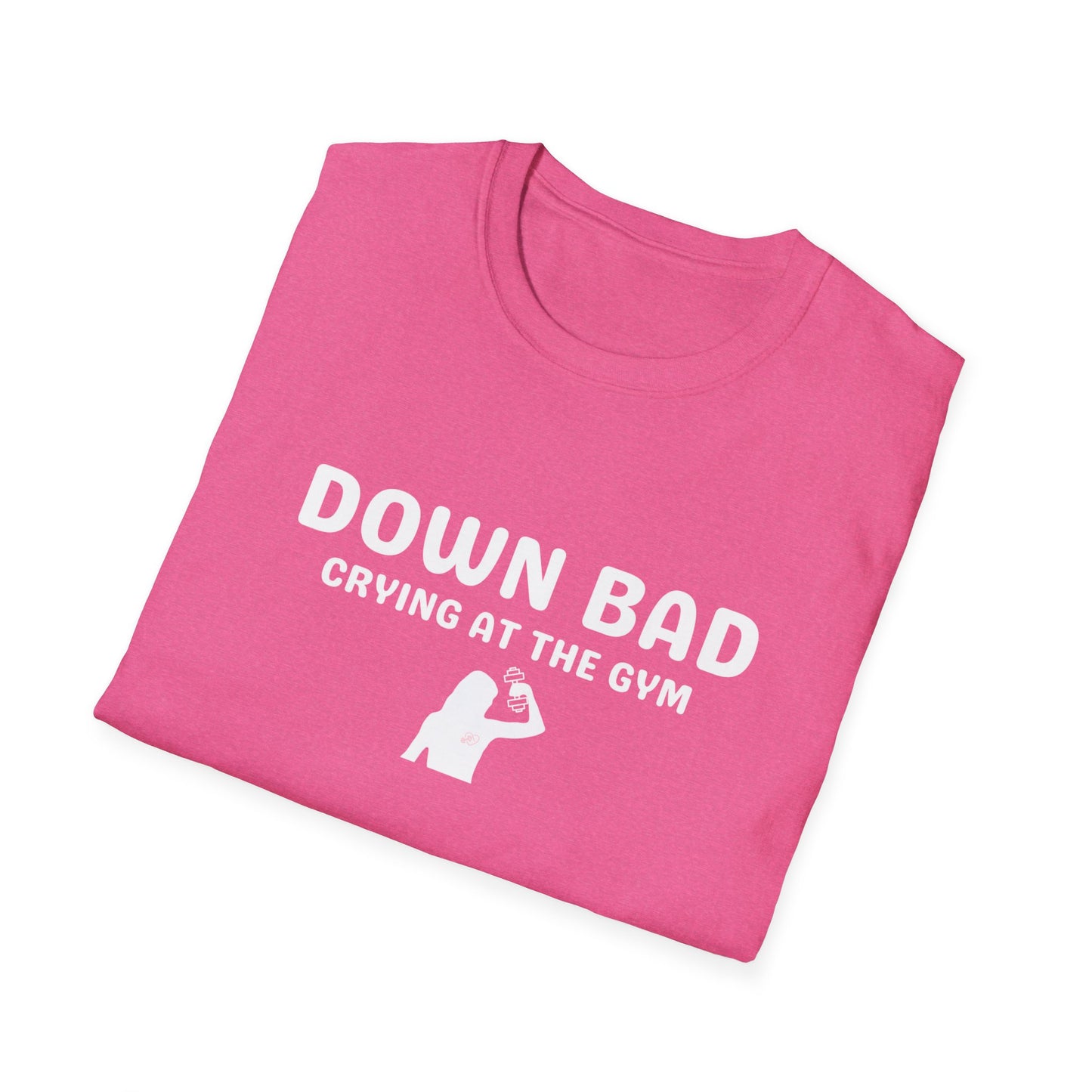 Down Bad Crying at the Gym, TS Lyrics, Tee