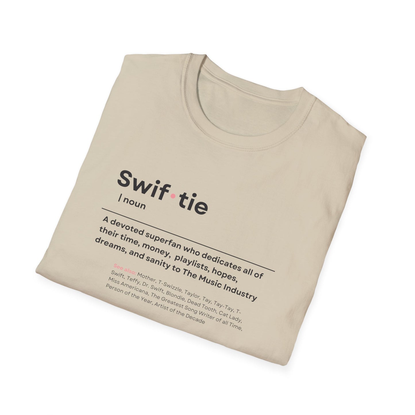 "Swif-tie" Definition, Tee